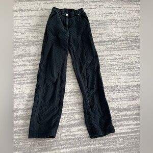 Urban Outfitters Black Quilted Women Pants